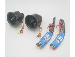 QX-Motor 50mm 12 Blade 4000Kv EDF For 4S - Normal